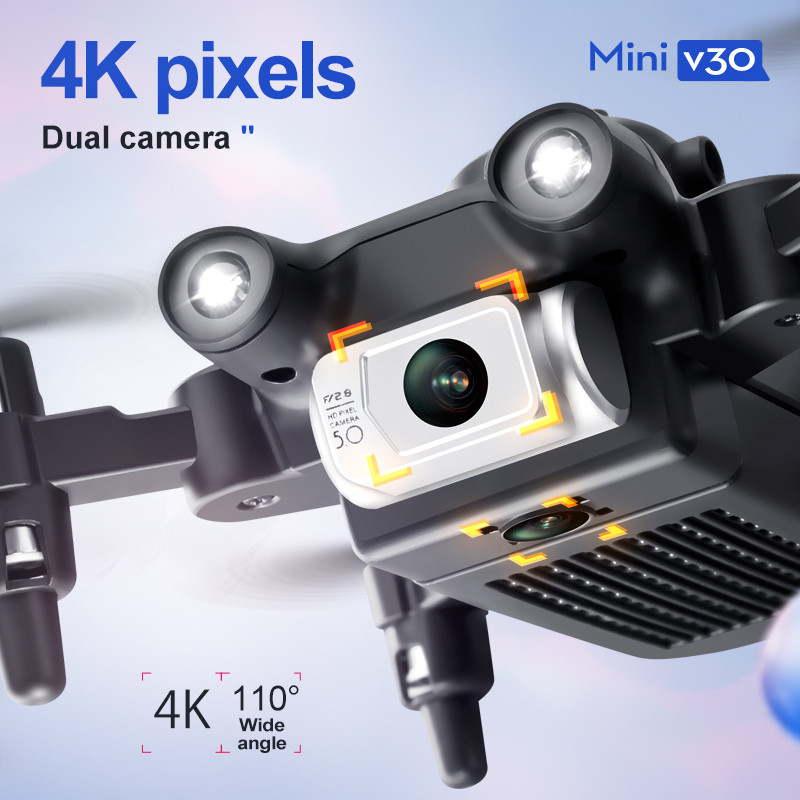 Мини V30 WiFi FPV Дрон с двойн – обзор и цена Drone Aerial Photography