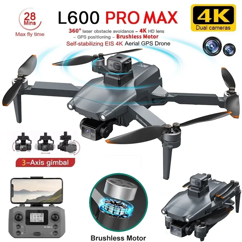 L600 PRO MAX GPS Дрон Професси – обзор и цена Drone Surveying