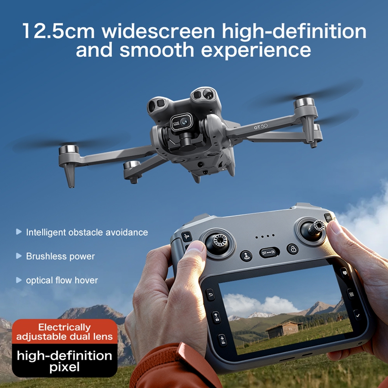 Мини-дрон GT50 с двумя камерам – обзор и цена Drone Photogrammetry
